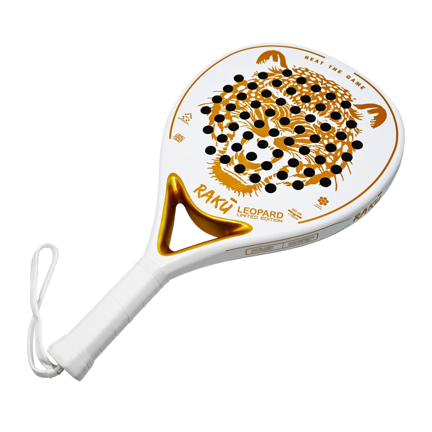 RAKU Padel Leopard Limited Edition 18K